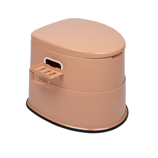 Portable Toilet Flagship With Anti Slip Pad Brown