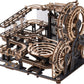Robotime ROKR Marble Night City 3D Wooden Puzzle Games Assembly Waterwheel Model Toys For Children Kids Birthday Gift