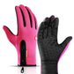 Winter Gloves Touch Screen Riding Motorcycle Sliding Waterproof Sports Gloves With Fleece