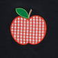 Toddler Baby Boy Back To School Outfit Summer Applique T-Shirt & Red Gingham Shorts Set