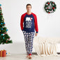 New Christmas Elements Printed Parent-Child Wear Set  Family Wear Home Wear Set