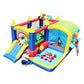 7-in-1 Inflatable Bounce House, Bouncy House With Ball Pit For Kids Indoor And Outdoor Party Family Fun, Obstacles, Toddler Jump Bounce Castle With Ball Pit For Birthday Party Gifts