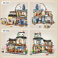 4 PACK Brick Building Set For Kids, 2969 PCS Building Blocks Kit Japanese Street Building Toy Set Gift For 6-15 Years Old Kid And Adult