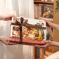 Rolife Mini Dollhouse Kit - DIY 3D Puzzle Baking Kitchen & Book Nook, Creative Craft For Adults Teens, Miniature Model Building, Unique Gift For Women