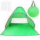 1Pc 2-3Person Beach Tent With Net Window Storage Bag 64.96 X 59.06 X 43.31in Anti-UV Automatic Waterproof For Outdoor Beach Camping Fishing Park Lake
