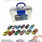 Retro Style Iron Sheet Retro Power Pull Back Car Set
