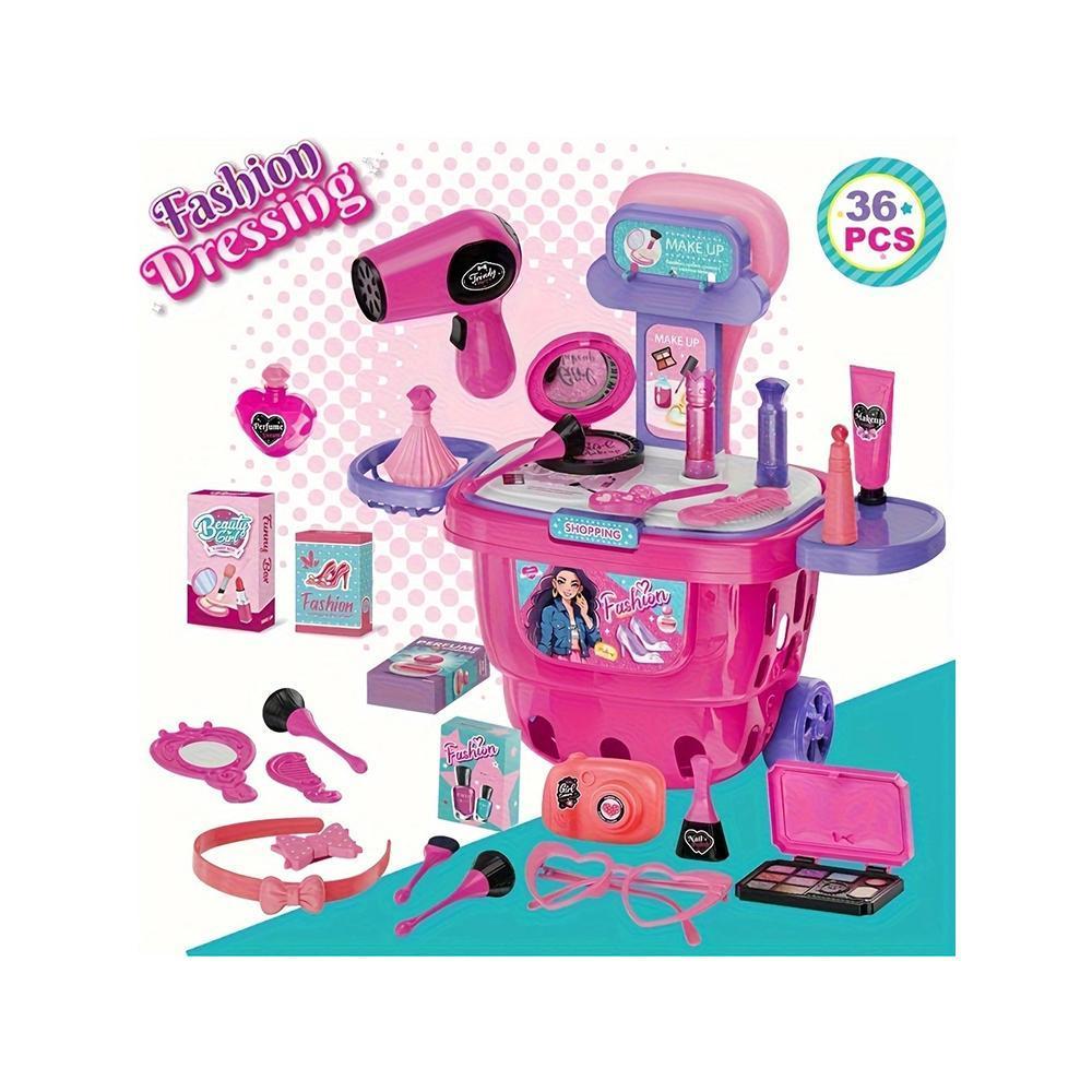 Accessorize Dress Up Party Cart 2-in-1, Get Ready For A Stylish Makeover