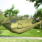 1Pc 600lbs Load 2 Persons Hammock With Mosquito Net Outdoor Hiking Camping Hommock Portable Nylon Swing Hanging Bed With Strap Hook Carry Bag
