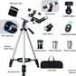 Astronomical Refracting Telescope Suitable For Children, Adults And Beginners, Multi-coated And Wireless Remote Control