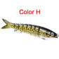 Pike Fishing Lures Artificial Multi Jointed Sections Hard Bait Trolling Pike Carp Fishing Tools