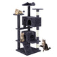 Multi Functional Cat Treehouse Cat Climbing Frame