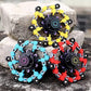 Creative Fidget Spinner Bicycle Chain Decompression Rotation Deformation Gyro-8pcs All Patterns Random- Prohibition Of Selling On The Temu Platform