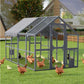 Outdoor Chicken Coop Fence