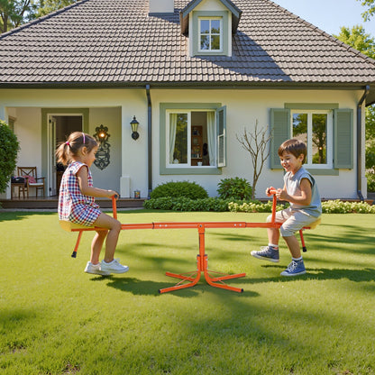 Kids Seesaw 100 Lbs Capacity Swiveling 360 Degrees Rotating Teeter Totter
