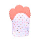 Baby teether baby anti-bite silicone molar gloves children's sound toys
