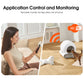 Self-cleaning Litter Box, Automatic Scooping And Deodorization, App Control Supports 2.4G WiFi, Intelligent Automatic Litter Box With Padding