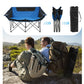 Only Supports Self Pickup  Outdoor Camping Chair, Oversized Recliner With Armrests, Cup Holder And Carrying Bag, Outdoor Heavy Duty Folding Chair