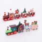 Christmas Decorations Wooden Train Children's Gifts Christmas Small Gifts Window Decoration