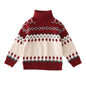 Mother And Son Fashion Family Loose Knit Sweater