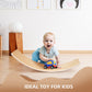 Only Supports Self Pickup-Balance Board, Inch Wooden Wobble Board, Natural Wood, Open Learning Toy, Office And Classroom Sensory Play Equipment, Multiple Colors