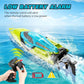 4DRC S2 4DRC Fast RC Boat For Pools And Lakes,Remote Control Boat With LED Lights,2.4GHz High Speed RC Racing Boats For Lakes, Low Battery Alarm,logistics Is Randomly Dispatched By UPS,USPS And FEDEX