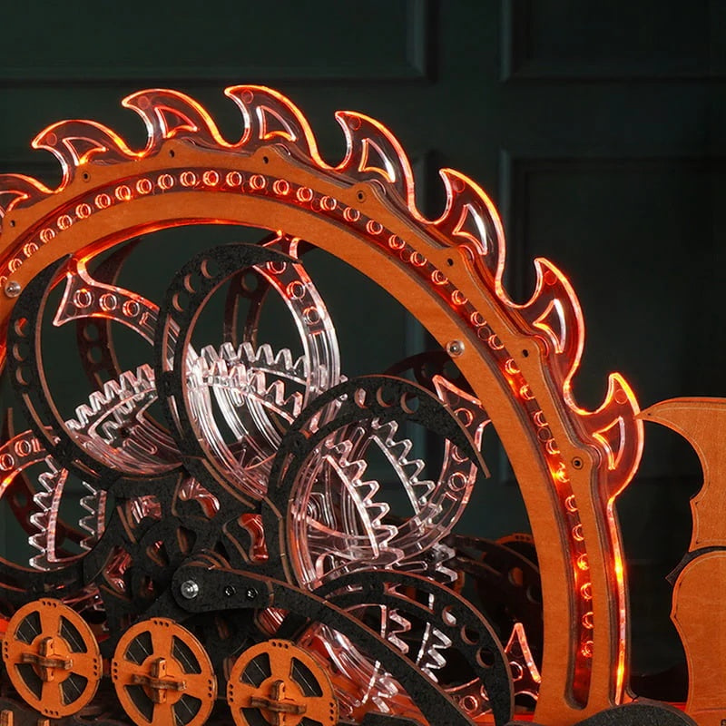 ROKR Viking Dragon Ship Mechanical 3D Wooden Puzzle, Only Supports TK And Independent Website Platforms