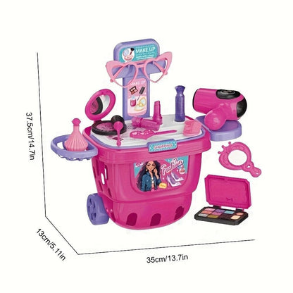 Accessorize Dress Up Party Cart 2-in-1, Get Ready For A Stylish Makeover