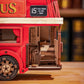 Rolife London Tour Bus Car 3D Wooden Puzzle Model Toy Home Decor Xmas Gift