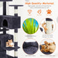 Multi Functional Cat Treehouse Cat Climbing Frame