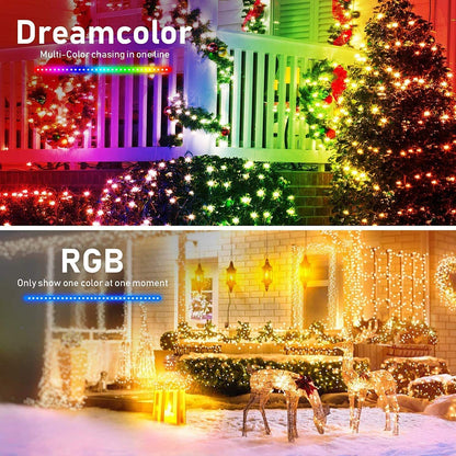 Bluetooth USB Copper Wire String Light Christmas