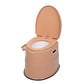 Portable Toilet Flagship With Anti Slip Pad Brown