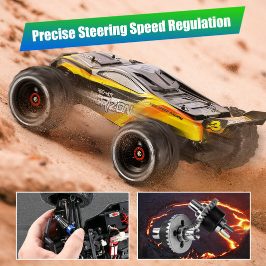4DRC 1-10 Scale RC Car RC Auto Brushed Moster Truck Remote Control Car Off Road