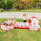 1Pc 3 In 1 Child Crawl Tunnel Tent Kids Play Tent With Storage Bag For Indoor Outdoor Travel Balls Not Included