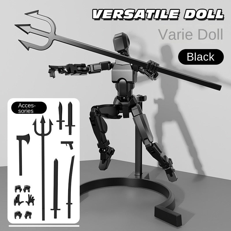 3D Printed Joint Puppet Assembled Toy With Movable Joints