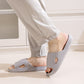 Solid Color Thick Bottom Home Slippers Summer Non-slip Floor Bathroom Slipper Women Men Couples Shoes