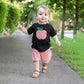 Toddler Baby Boy Back To School Outfit Summer Applique T-Shirt & Red Gingham Shorts Set