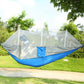 1Pc 600lbs Load 2 Persons Hammock With Mosquito Net Outdoor Hiking Camping Hommock Portable Nylon Swing Hanging Bed With Strap Hook Carry Bag